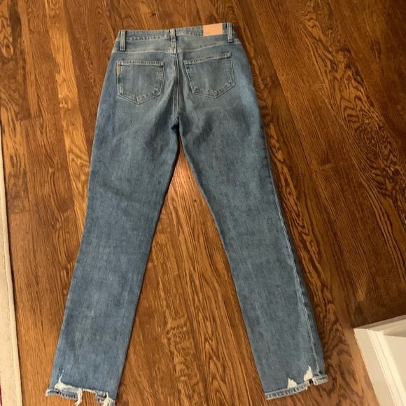 EUC PAIGE Sarah Slim button down jeans.  Sz 26 worn once! - Picture 6 of 16